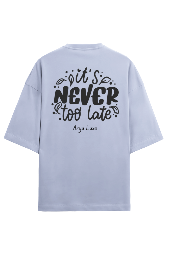 It's Never Too Late Off-Shoulders T-Shirt